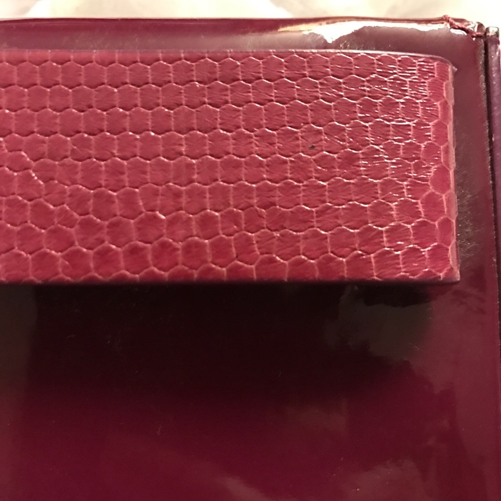 JIL SANDER Raspberry  💕Small Evening Clutch Bag - Picture 3 of 12